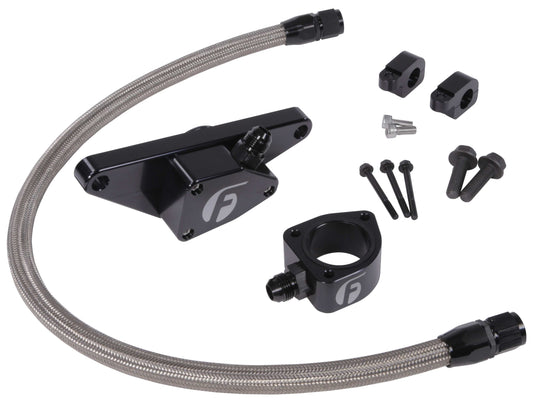 Fleece Cummins Coolant Bypass Kit (2007.5-2018 6.7L) w/ Stainless Steel Braided Line