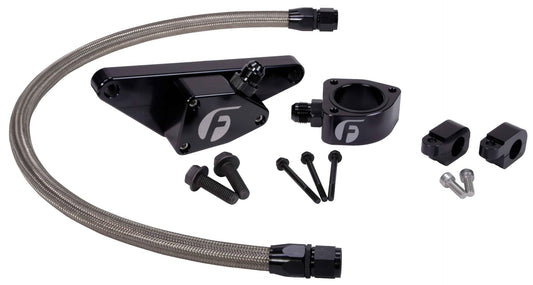 Fleece Coolant Bypass Kit for 2003-2018 Cummins Manual Transmission & 2007.5 to present Non EGR Equipped w/ Stainless Steel Braided Line