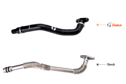 Fleece Turbo Drain Tube Kit for 6.7L Cummins 2019+ VGT Turbochargers