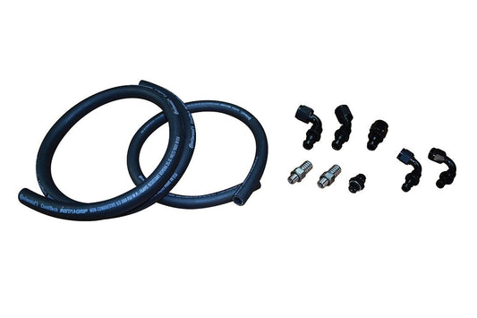 Fleece Cummins Fuel Distribution Block Hose and Fitting Kit 2010-2018 6.7L