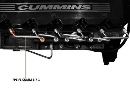 Fleece 07.5'-18' 6.7L Dodge Cummins #1 Injection line