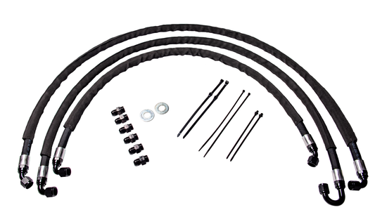 Fleece 2011-2014 GM Duramax Heavy Duty Replacement Transmission Cooler lines