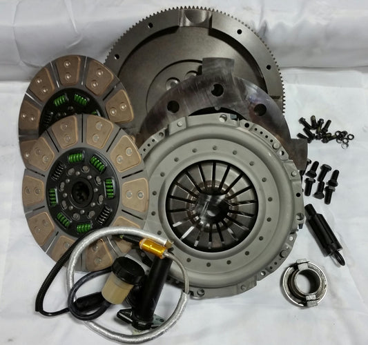 Valair Dual Disc Clutch 2005.5+ Dodge G56 Mercedes 6 Speed 13" x 1.375" Ceramic Buttons