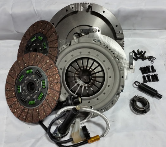Valair Dual Disc QUIET Clutch 2005.5+ Dodge G56 Mercedes 6 Speed 13" x 1.375" Organic Facings