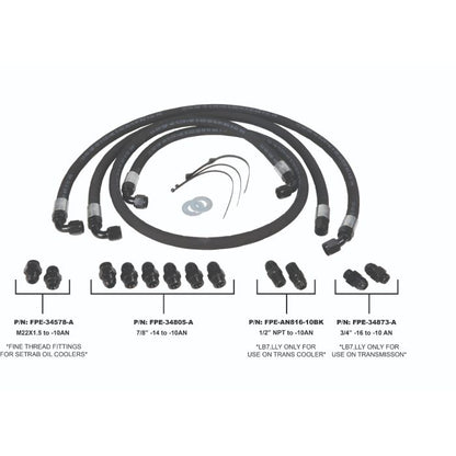 Allison Transmission Cooler Lines 2001-2005 (LB7-LLY)