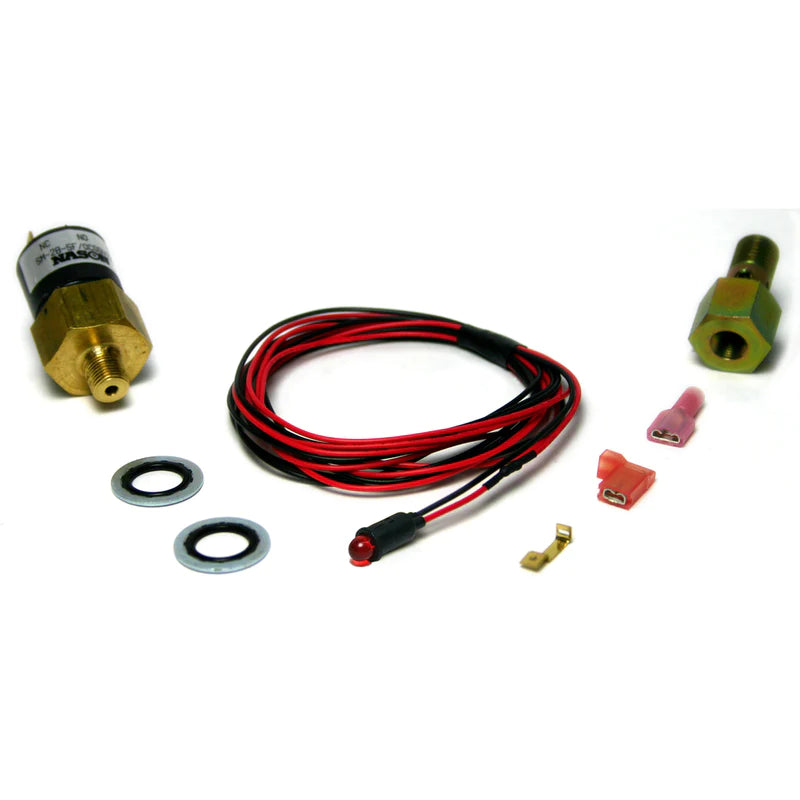 LOW FUEL PRESSURE ALARM KIT AMBER LED DODGE 24-VALVE CUMMINS 1998-2007