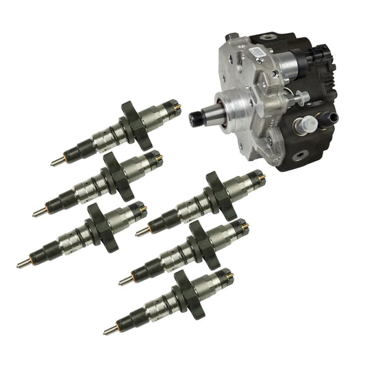 5.9L CUMMINS PERFORMANCE CR PUMP & INJECTORS PACKAGE - DODGE 2003-2004